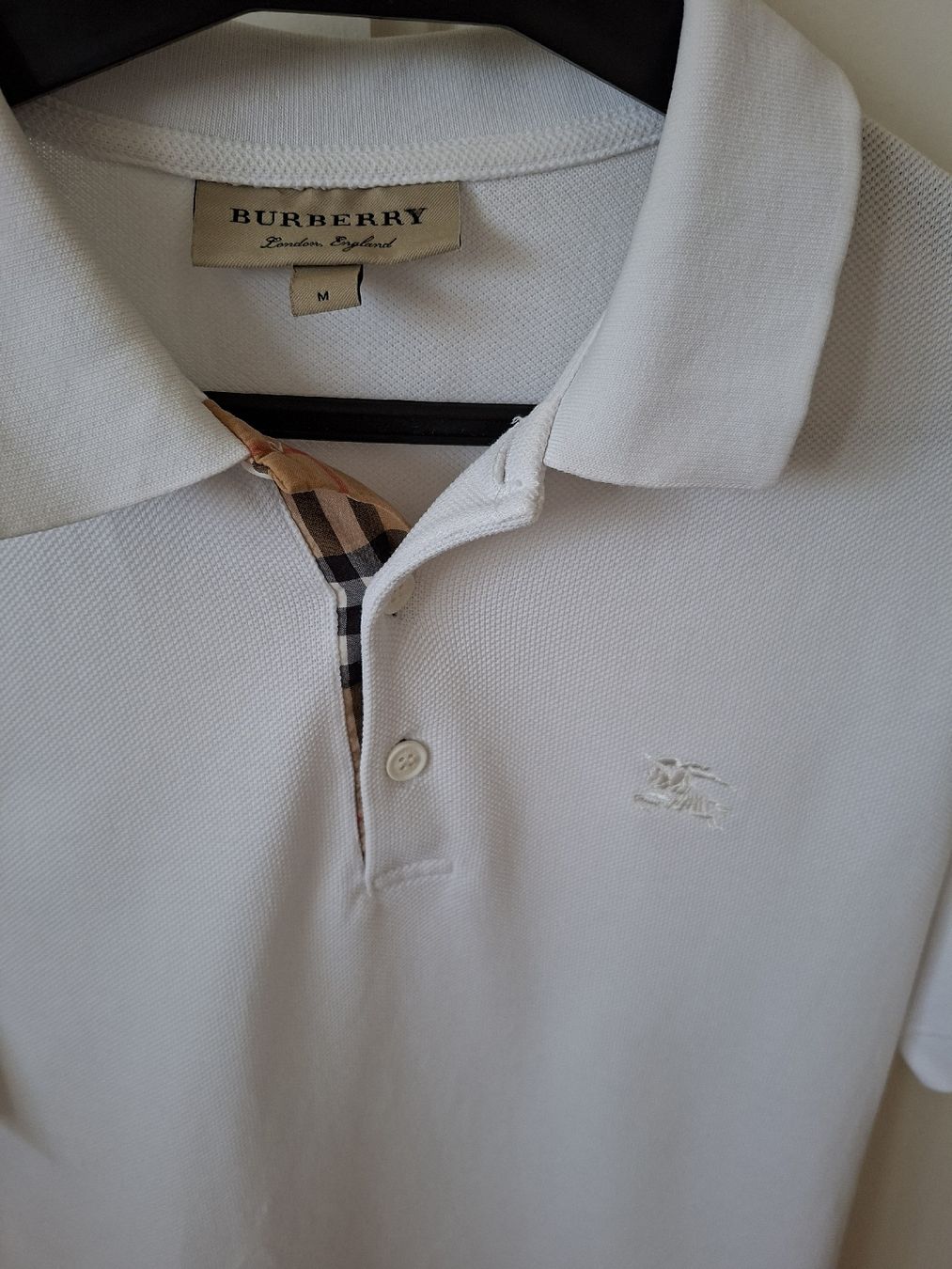 Burberry Polo-Shirts: Polo Burberry blanc taille M – Gebraucht aus Renens VD von ser_j2fn 2