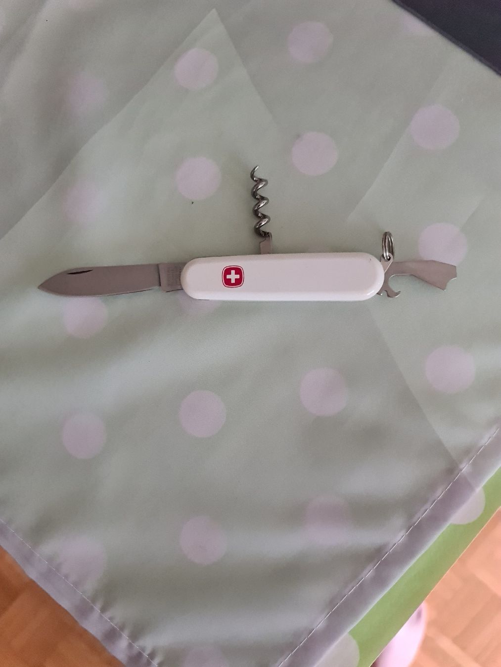 Wenger Coltelli tascabile: Wenger Taschenmesser, Weiss – Usato da Thun venduto da erh_fs86 5