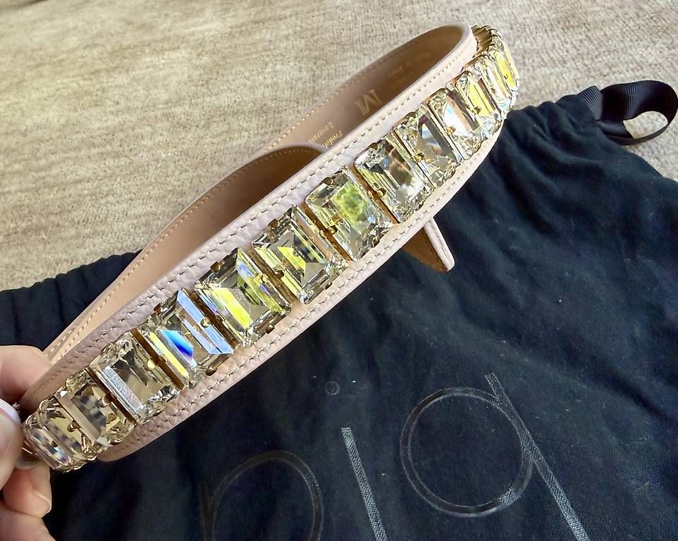 Piqyourdress Cinture: Piqyourdress Gürtel mit CRYSTALS – Usato da Adliswil venduto da Nisli88 1