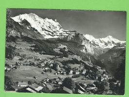 Wengen mit Jungfrau und Breithorn