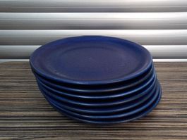 7x Blue Ocean Langenthal Speiseteller / Teller gross