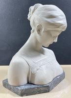 Max Schumacher (1885-x) elegante Damen - Büste Skulptur