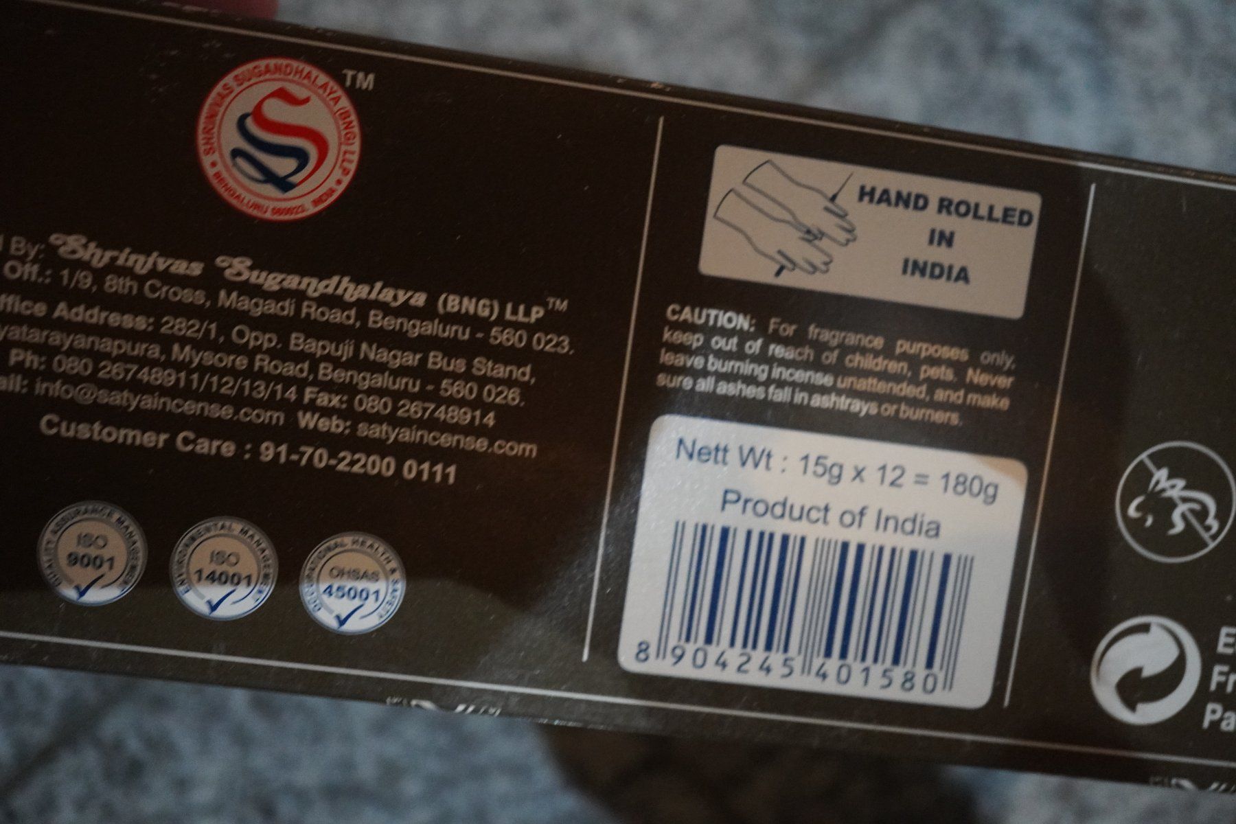 Candele: Nag Champa Zimt  Räucherstäbchen BOX – Nuovo e nell'imballaggio originale da Eschenbach SG venduto da topstone 3