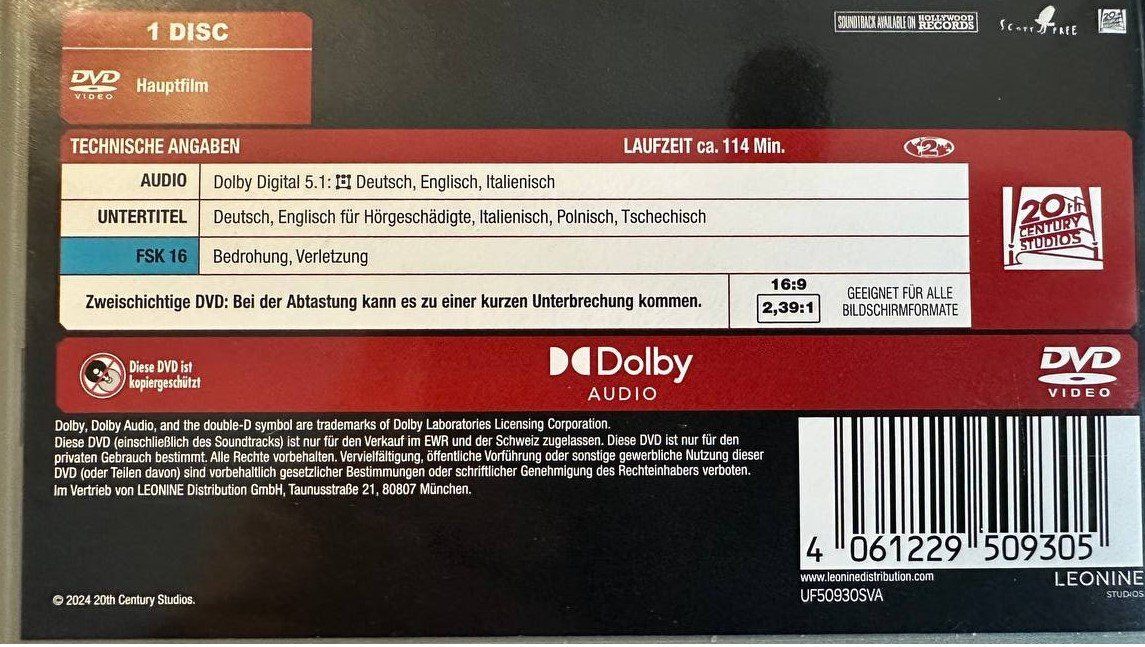Alle DVDs: Alien 6-Film Collection + Prometheus DVDs – Gebraucht aus Beringen von Mantafisch1 5