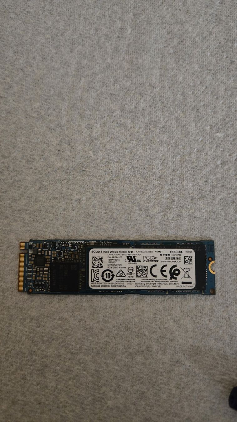 Speicherkarten: M.2 SSD 256gb – Gebraucht aus Kloten von Cyrill_King