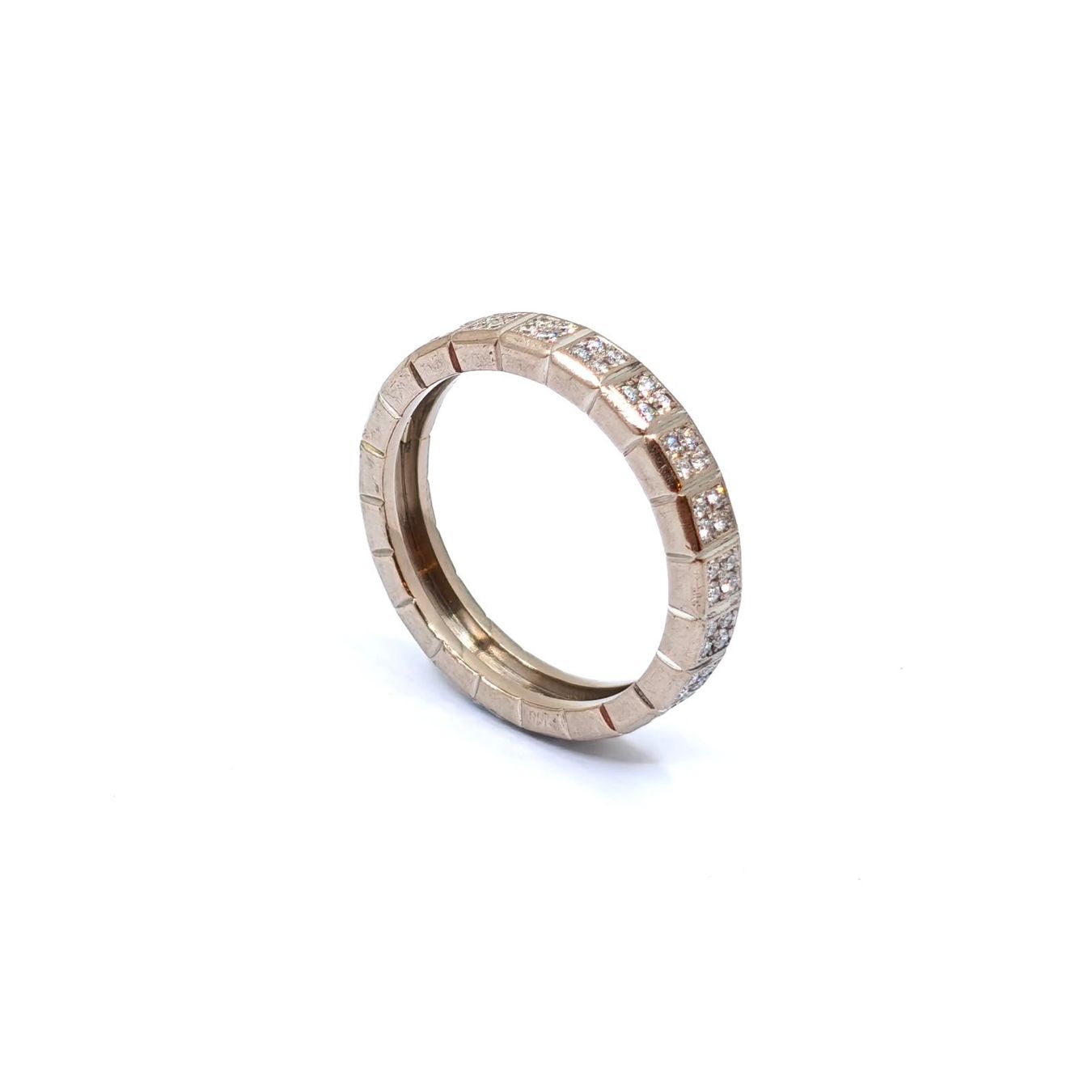 Chopard Anelli: Bague Chopard Ice Cube Or Gris 18k & Diamants – Usato da Montreux venduto da CashPay_Montreux 1