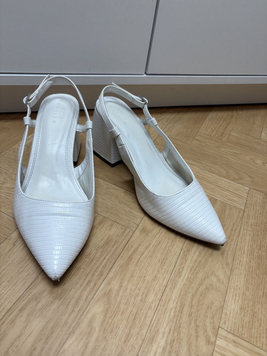 Asos Scarpe da donna: Weisse Heels von ASOS 40 – Usato da Basel venduto da lolushka
