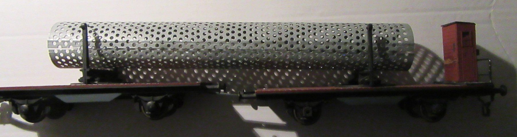 Modellini di ferrovie: Spur 0  Rungenwagen mit Ladegut. – Usato da Rüdtligen venduto da Carfield04