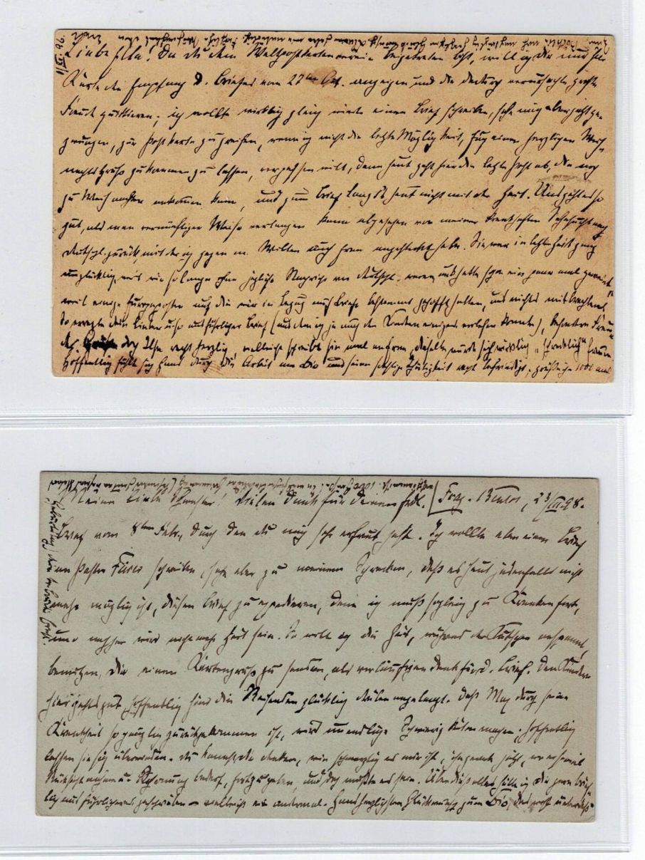 Tutti i francobolli: Verschiedene Länder, 10 Belege um 1900 – Usato da Hinteregg venduto da McCharly01 2