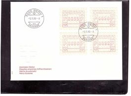 1990 FDC ATM-Typ 8A aus ABO