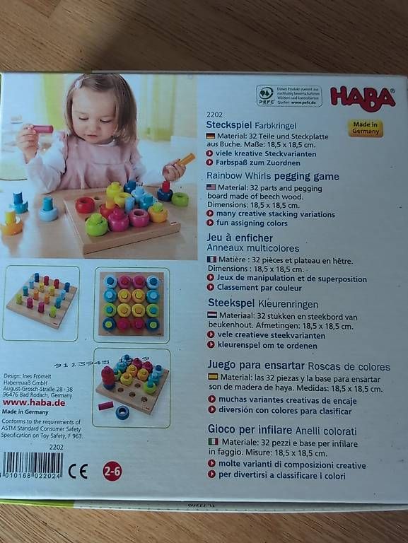 Giochi: Tolles Holzsteckspieli – Usato da Zürich venduto da Dory12 1