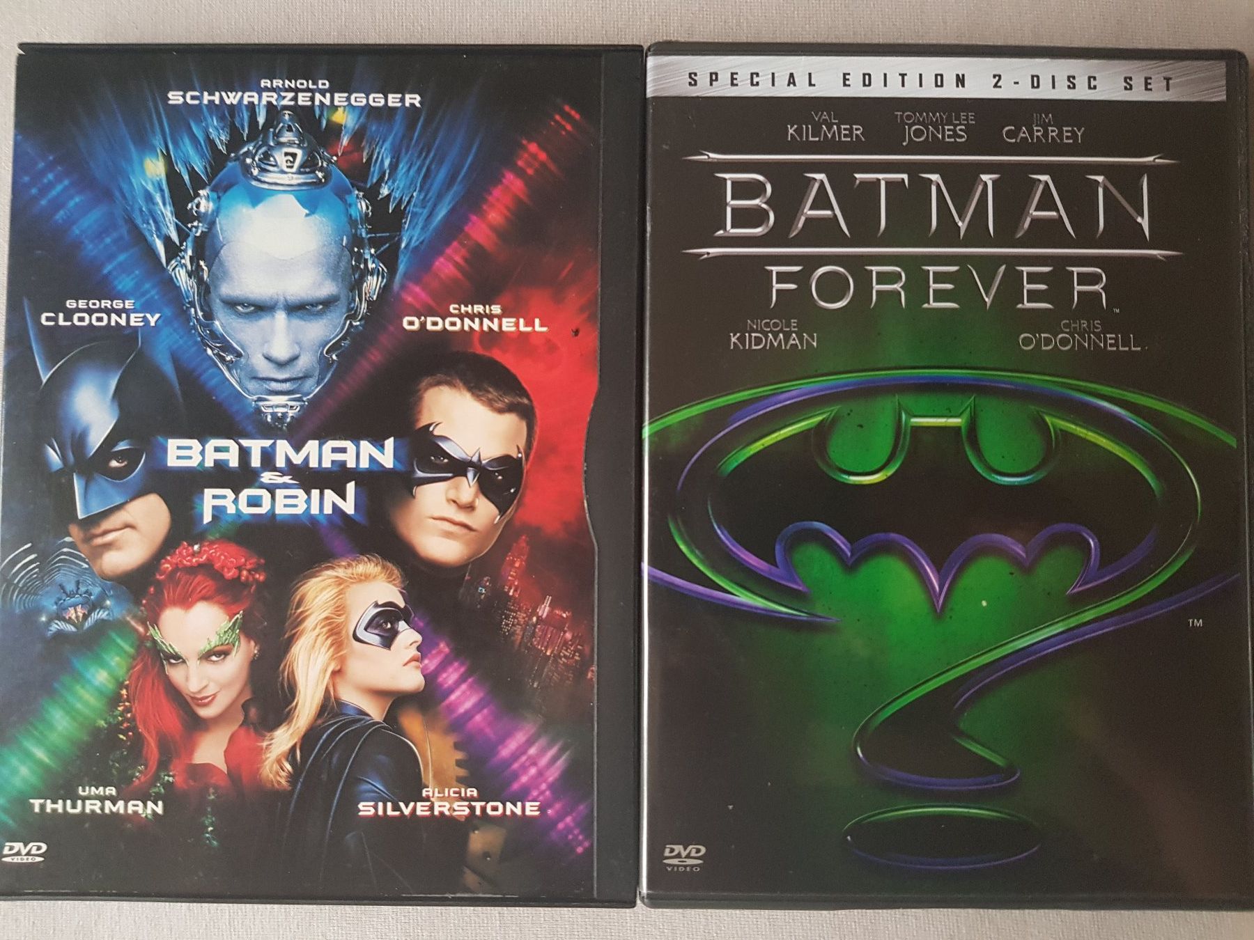 Tutti i DVDs: DVDs - Batman Forever & Batman und Robin – Usato da Thun venduto da Shame