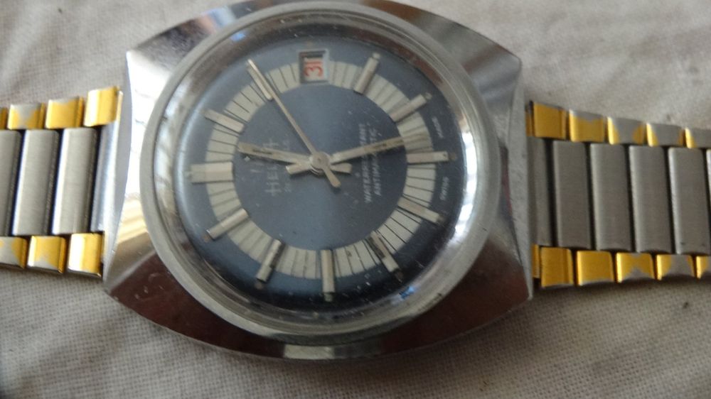Montres: HELSA ANTIK HEREN UHR,H-AUFZEUG.21J.DAT.NICHT LÄÜFT--33X38MM – D'occasion à zürich par ahmad01