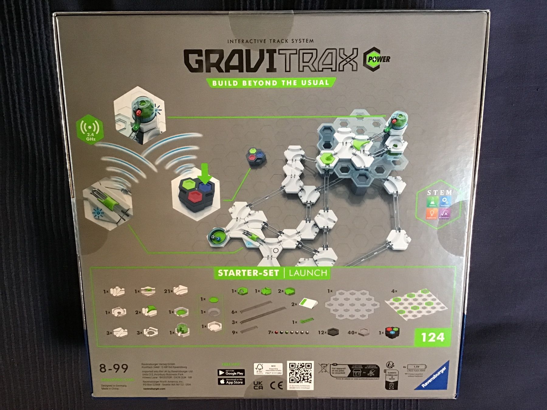 Ravensburger Kit di costruzioni: Gravi Trax Power Starter-Set Launch, Neu – Nuovo e nell'imballaggio originale da Rüti ZH venduto da Wernika1 1