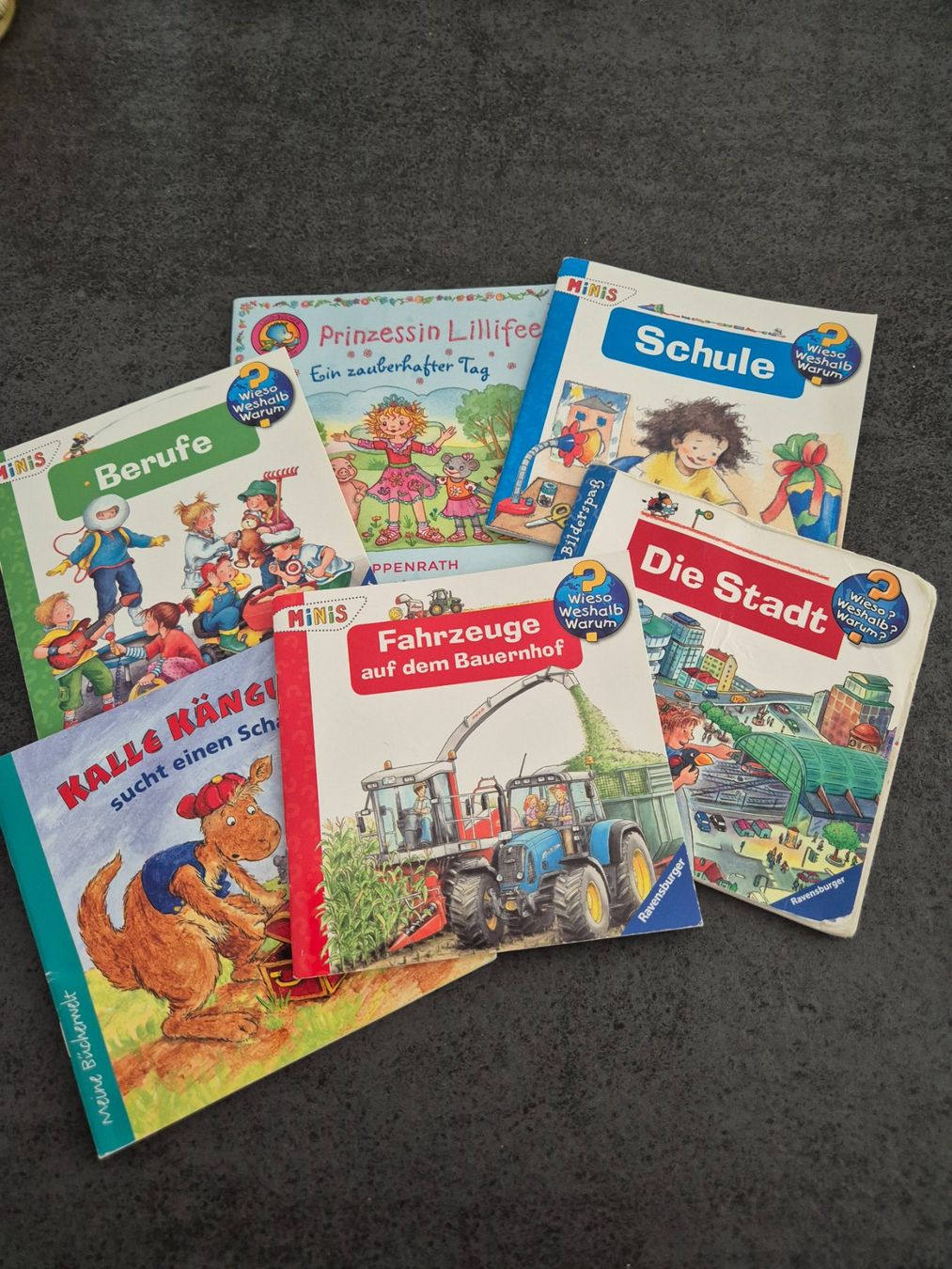 Bücher: 6 Mini Büchlein – Gebraucht aus Bassersdorf von Seaworld06
