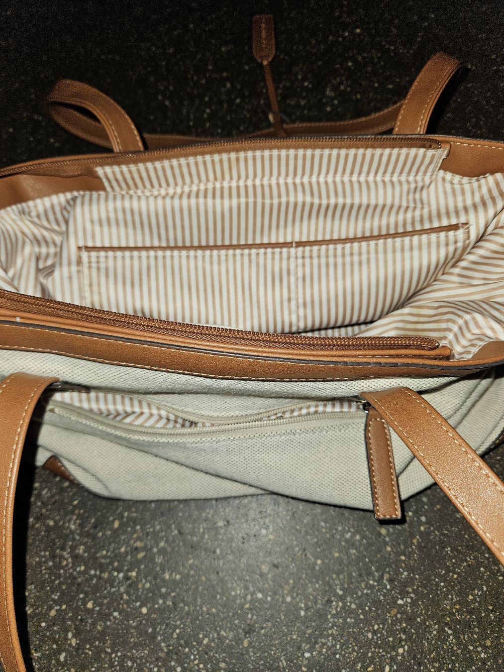Tom Tailor Borse da donna: Tom Tailor Tasche beige braun   – Nuovo (secondo la descrizione) da Anwil venduto da tamoos 5
