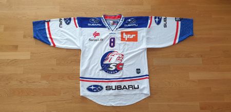 Gameworn Trikot ZSC #8 Willy Riedi