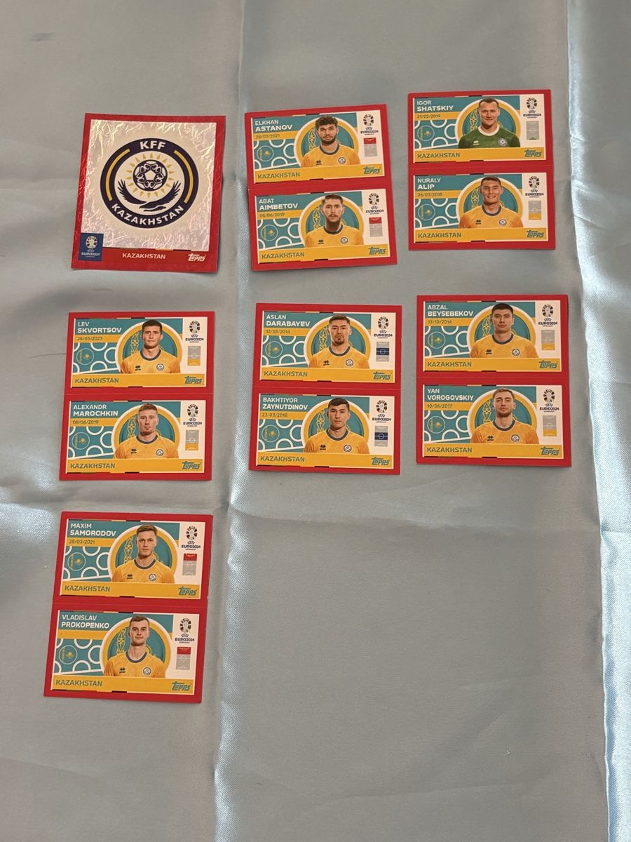 Topps Cartes à collectionner: Kazakhstan Topps EM 2024 – Neuf (Voir description) à Luzern par jas_bd2h