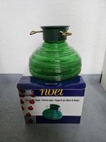 Christbaumständer Noel grün Glas 