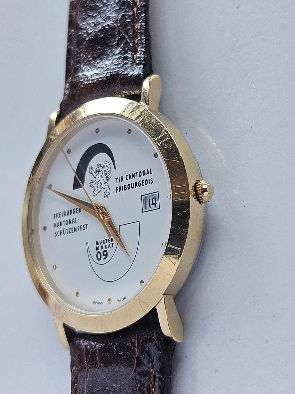 Orologi: 127 Freiburger Kantonalschützenfest Date Quartz – Usato da Berikon venduto da mmm21 2