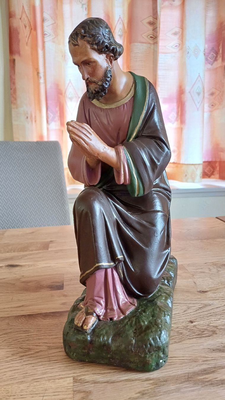 Figuren: Antike Joseph Figur gut erhalten – Gebraucht aus Flawil von Naphtali