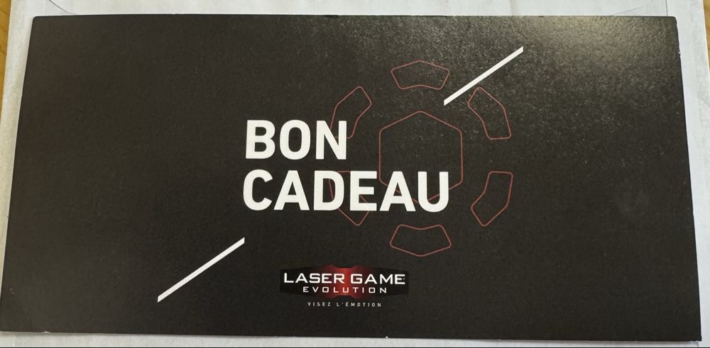 Jeux: Laser Game Villeneuve ou Lausanne (4 personnes) – Neuf avec emballage d'origine à Martigny par gigikro