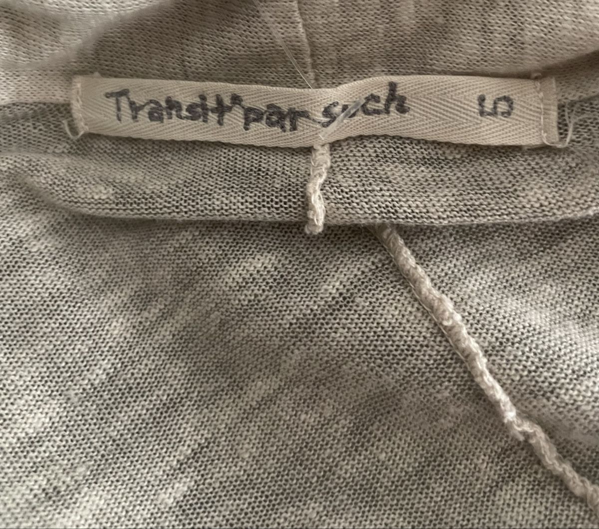 Jacken: Transit Par Such Leinen Strickjacke, Cardigan, Gr. 5 – Gebraucht aus Schaffhausen von marakesch41 4