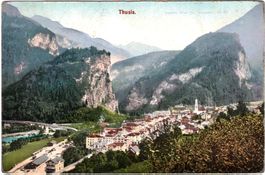 THUSIS - Generalansicht (im Sommer) ca.1905 (GR)