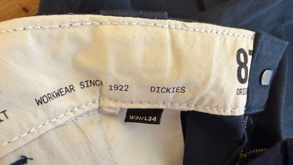 Dickies Pantaloni: Dickies Stoffhose ungetragen – Usato da Rüti ZH venduto da second.life 2