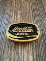 Coke Zero Zapfhahn Beschriftung -Metall Sammlerstück Vintage