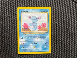 Pokemon Wooper non Holo Neo Discovery