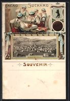 Litho Appenzell, Ortsansicht, Reklame f