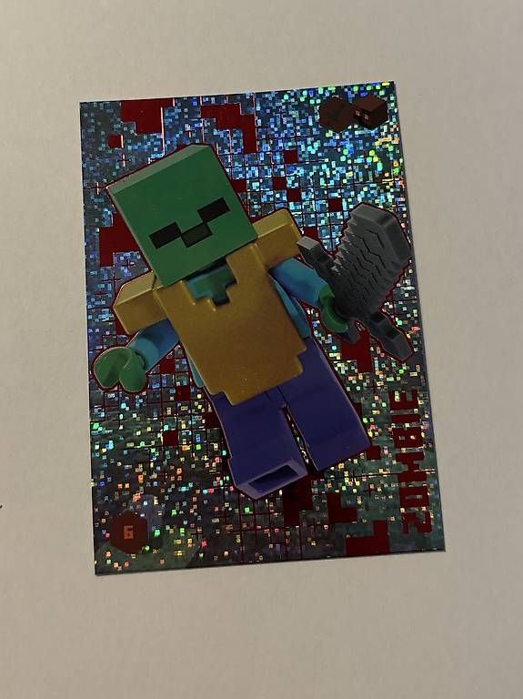Karten: Minecraft Trading-Card Zombie – Gebraucht aus Münsingen von andrea.bucher