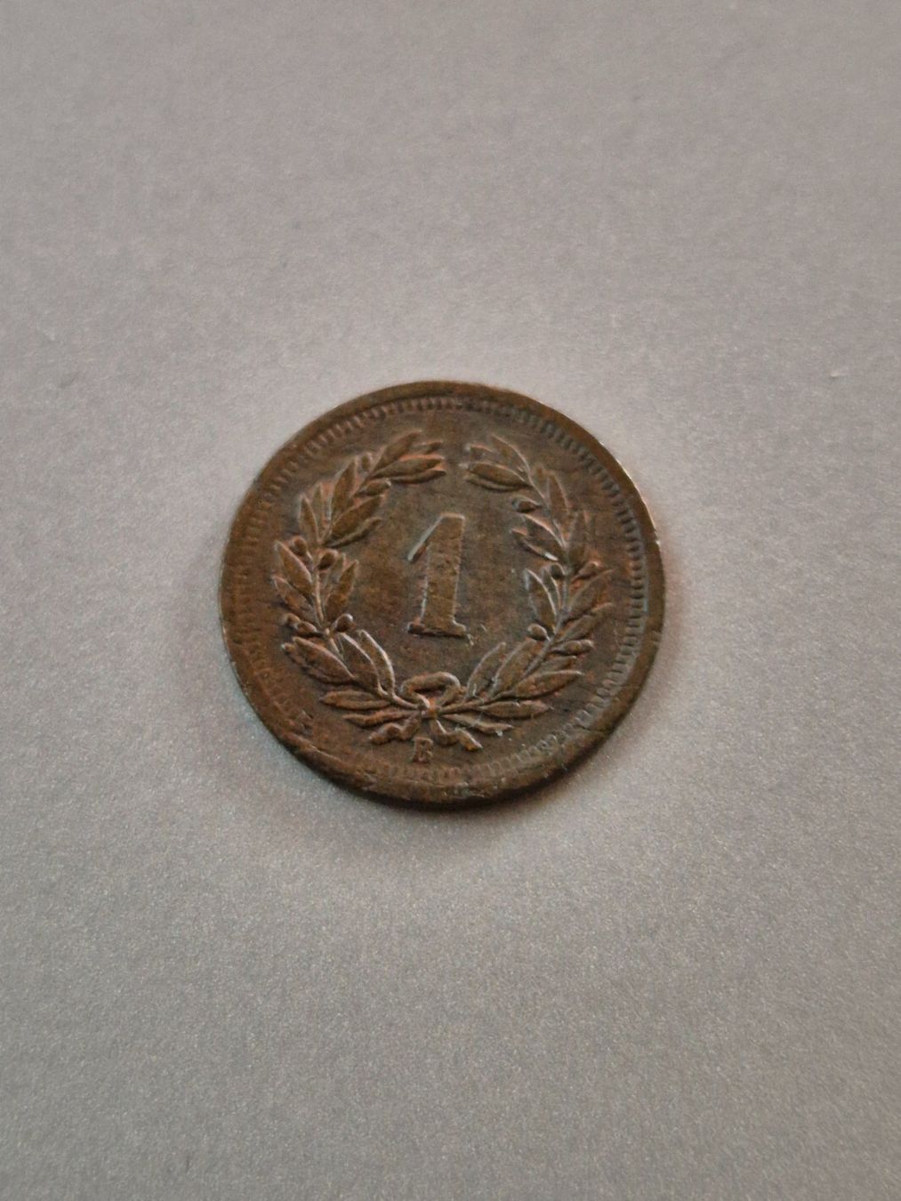 Tutti le monete: 1 Rappen 1902 - Kat. Fr. 95.-- - selten! – Usato da Mels venduto da Goldenfalcon 1