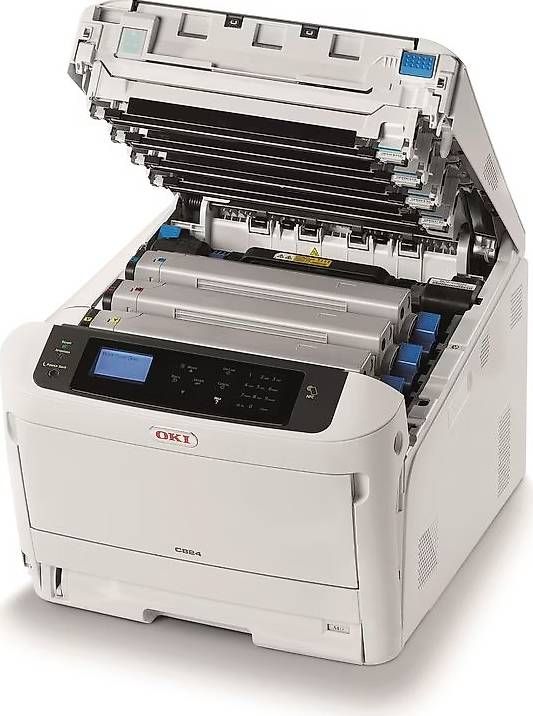 Oki Imprimantes: OKI C824, Farbe, Laser A4 + A3 – D'occasion à Basel par beltonaddict 3