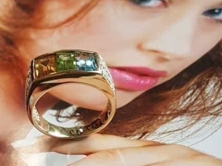 Bagues: Edelsteine auf neuem Ring !!! – Neuf (Voir description) à Unterägeri par Altgoldschmuck 4