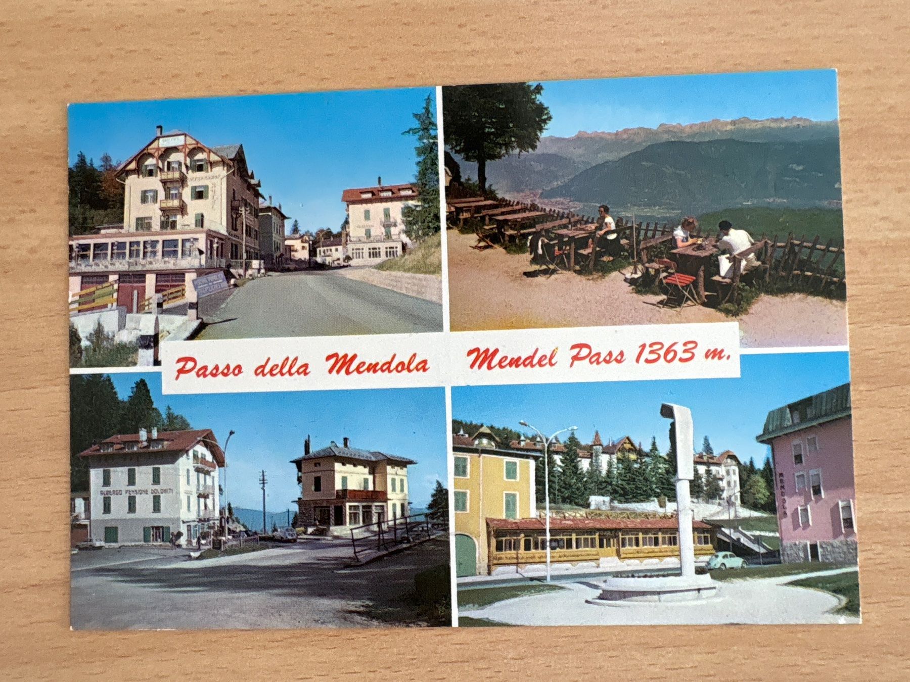 Cartes postales: Ansichtskarte Mendel Pass 1363 m – D'occasion à Ibach par lisch3