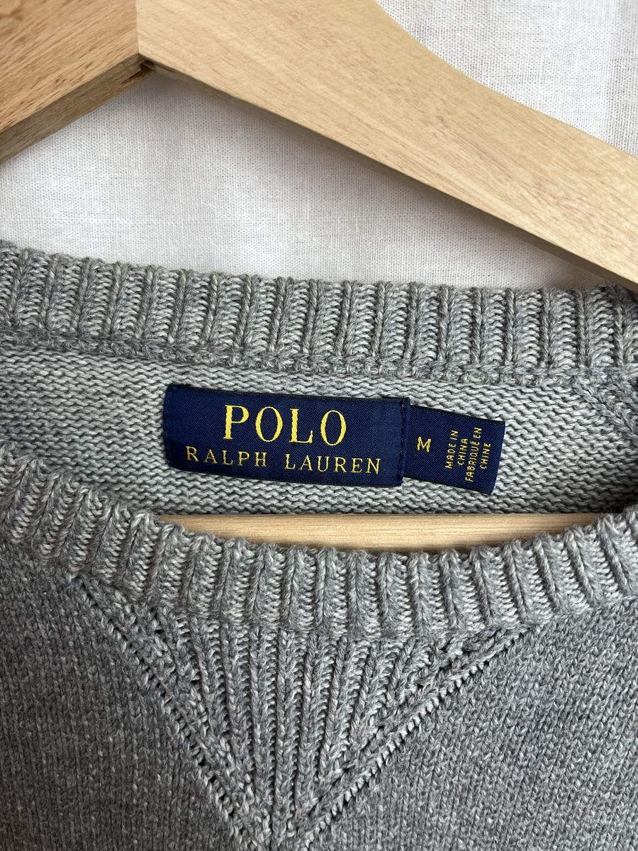 Ralph Lauren Pullover & Sweatshirts: Pull Ralph Lauren Gris – Neu (gemäss Beschreibung) aus Les Avanchets von lunedeneige.shop 2