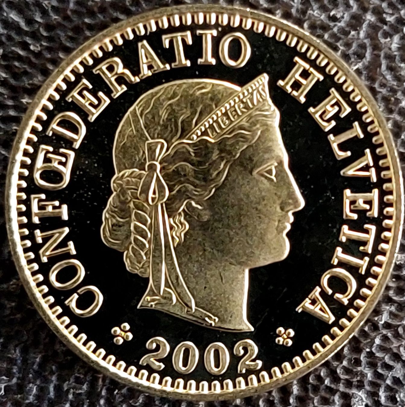 Alle Münzen: 5 Rappen 2002 stgl. / aus Münzsatz – Neu (gemäss Beschreibung) aus Arch von coinsandmore