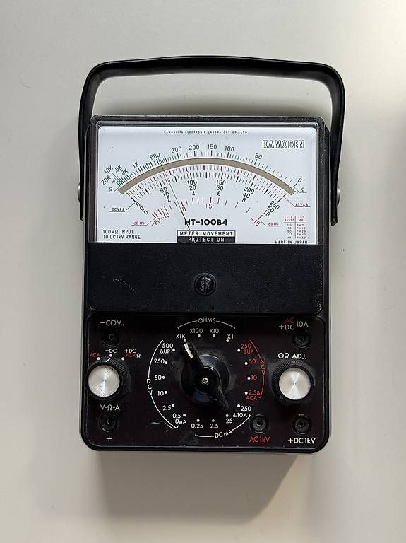 Misurare: Kamoden Analog Multimeter – Usato da Sumiswald venduto da MFMF02