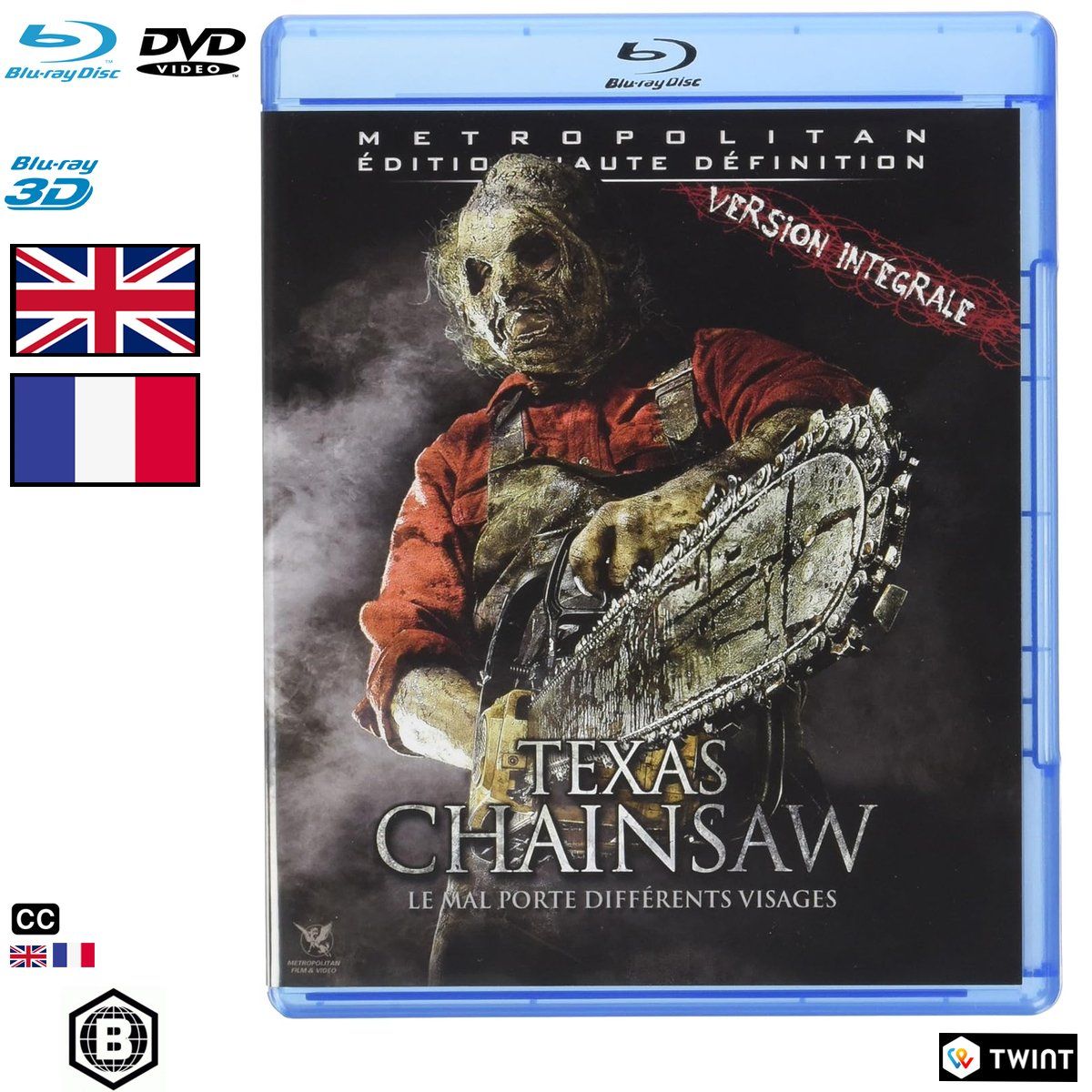 Tutti i DVDs: Blu-ray 3D / 2D + DVD Texas Chainsaw – Usato da Semsales venduto da __Florian__