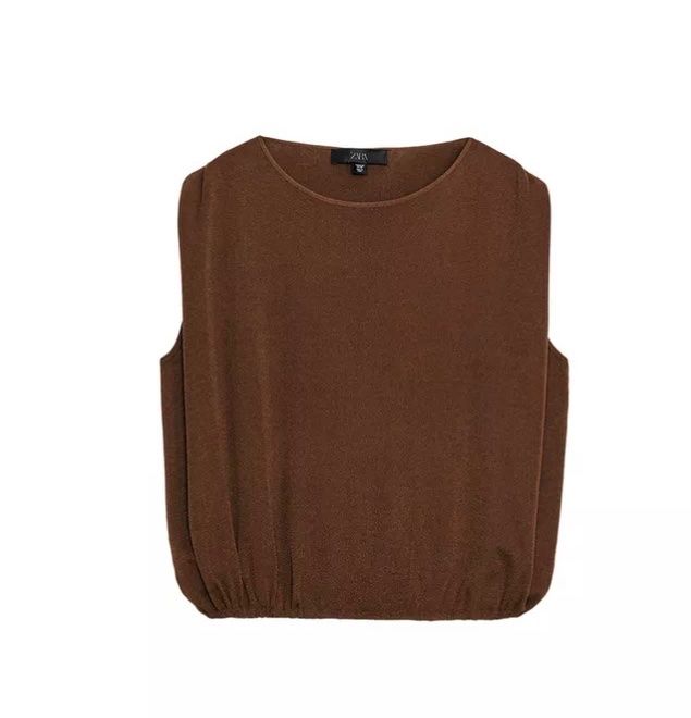 Zara Top: ZARA elastisches Strickoberteil- wie neu - – Nuovo (secondo la descrizione) da Jona venduto da vanessasupermarket20 2