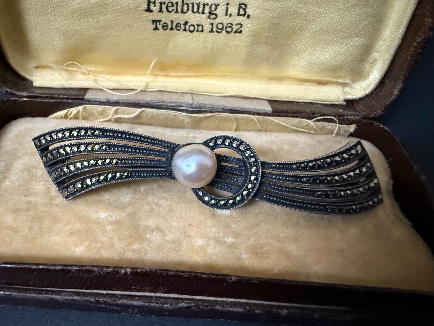 Broches & Aiguilles: Antike Art Deko Silber Brosche 925 – D'occasion à Spiegel b. Bern par Rogger72 1