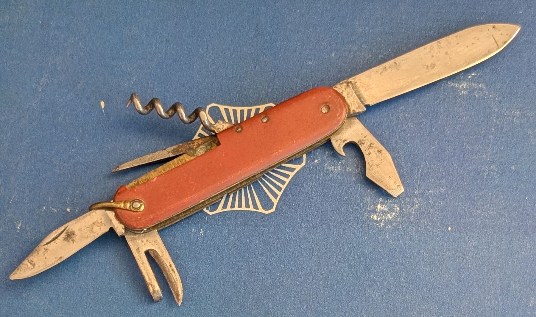 Taschenmesser: Taschenmesser mit Schweizer Kreuz  – Gebraucht aus Mönchaltorf von Blechfreund 2