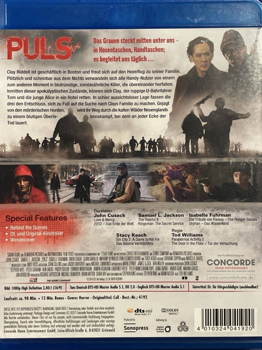 Tutti i DVDs: Puls (2016) – Nuovo (secondo la descrizione) da Waldenburg venduto da Gonzo8 1