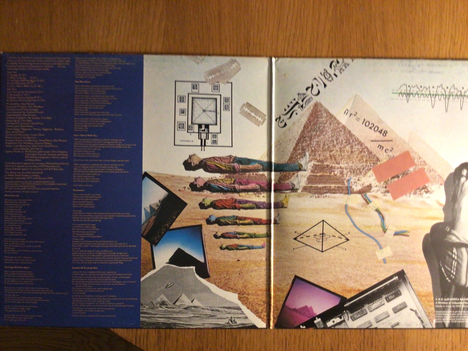 Dischi in vinile: ALAM PARSONS PROJECT, Pyramid, LP 1978 – Usato da Steinach venduto da Quarkie 1