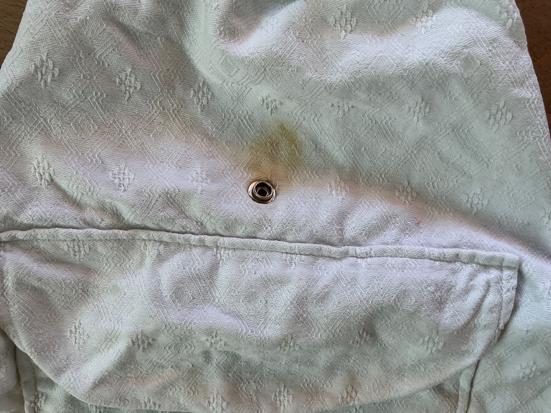Zaini: Nostalgischer Rucksack Baumwolle Weiss mit Tasche gebraucht – Usato da Muttenz venduto da bar_ws7n 1
