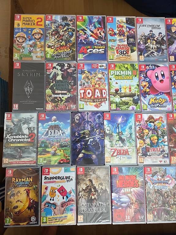 Nintendo Spiele: SEALED Switch Sammlung - Pokemon, Zelda, Mario uvm. – Neu und originalverpackt aus Vilters von oOLinkOo 1