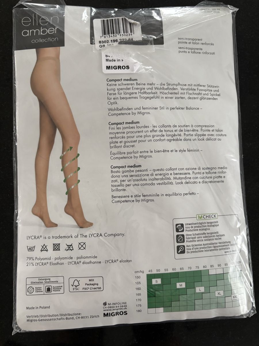 Calze & Collant: Collants Ellen Amber 40den neuf M anthracite – Nuovo (secondo la descrizione) da Salvenach venduto da gwenwywar 2
