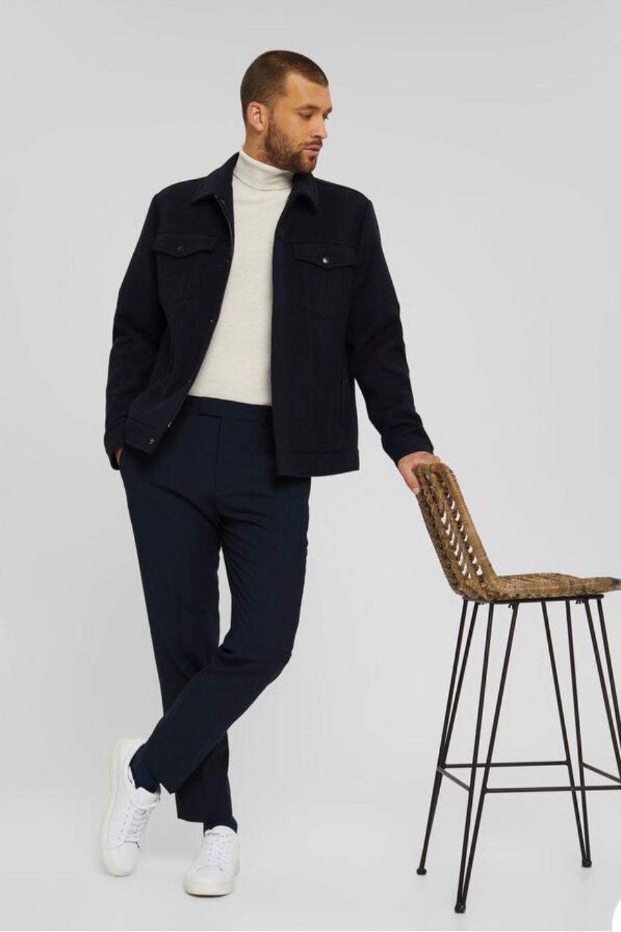 Esprit Pantaloni: Wool: Hose mit Gummibund – Nuovo e nell'imballaggio originale da Wittenbach venduto da bes_k8vr 4
